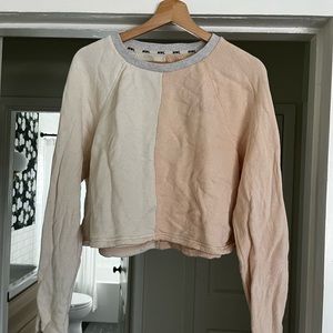 Madewell MWL Cropped Sweatshirt